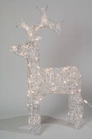 lumineo led outdoor acrylic reindeer