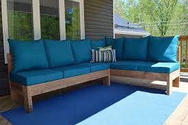 diy outdoor sectional couch