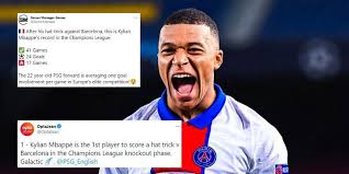 Psg, mbappe and pochettino enjoyed their remarkable win at barcelona on tuesday night, but they know it's not done with the second can kylian mbappe turn psg into champions league favourites? Nalldqkmjz9wfm