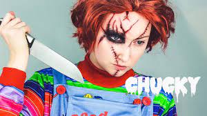 chucky makeup you