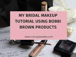 my bridal makeup tutorial using bobbi