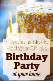 birthday party at your house