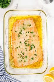easy baked salmon recipe midgetmomma