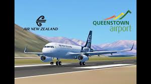 Infinite Flight Air New Zealand Scenic Approach Into Queenstown Airport