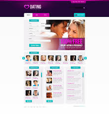 Dating Website Template 39365