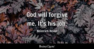 heinrich heine will forgive me