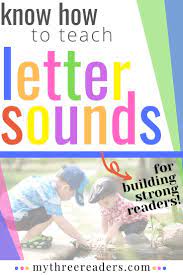 how to teach letter sounds to