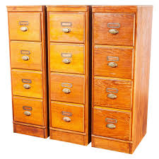 For something that's not intended to be outside, remarkably little. 1930 S Tall Oak Four Drawer Filing Cabinet Chest Of Drawers Three Units For Sale At 1stdibs