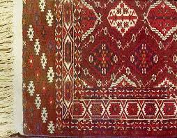traditional carpet making art in