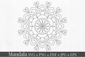Mandala Art Graphic By Alyviaskye
