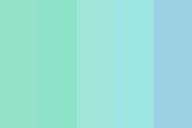 Sea Glass Color Palette