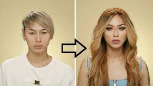 guy to makeup transformation