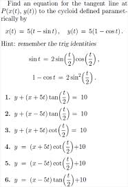 An Equation For The Tangent Line