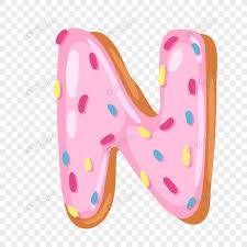 Its name in english is en (pronounced /ˈɛn/), plural ens. Donut English Alphabet N Png Image Picture Free Download 400750342 Lovepik Com