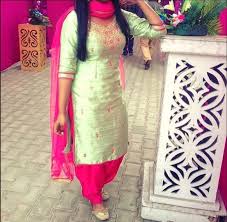 Simple Punjabi Suit Indian Designer Suits Punjabi Suit