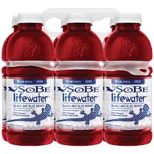 sobe life water black and blue berry