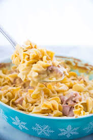 It is well known in north america as a common type of condensed canned soup. Creamy Ham And Noodle Casserole The Kitchen Magpie