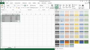 How To Use A Tabular Format In Excel Ms Excel Tips Youtube
