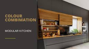modular kitchen color combinations
