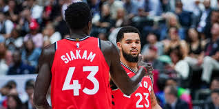 Fred vanvleet, pascal siakam, og anunoby, patrick mccaw and malachi flynn raptors forward pascal siakam (health and safety protocols) will miss the next three games and be out through the. Nba Pascal Siakam Powers Reigning Champions Toronto Raptors To Pre Season Victory Against Under Fire Houston Rockets Sports News Firstpost