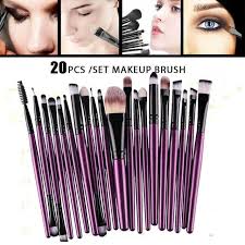 20pcs makeup brushes kit set powder