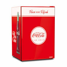 Husky 118l Coca Cola Solid Door Bar