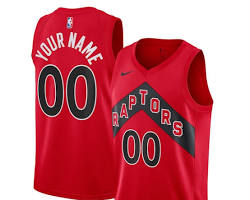 Image of Toronto Raptors custom jersey
