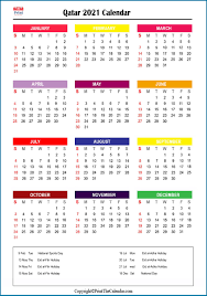 Download printable calendar 2021 with holidays. Calendar For 2021 With Holidays And Ramadan 2021 Holiday Calendar Qatar Qatar 2021 Holidays According To Ramadan Kareem Calendar In This Year Of 2021 The Holy Month Of Ramadan Started