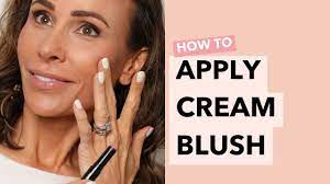 how to apply cream blush beginners