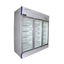 Glass Door Upright Display Fridge 1610lt