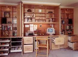 Home Office Wall Cabinet With A
