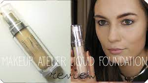 makeup atelier liquid foundation review
