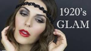 makeup hair tutorial 1920 s flapper