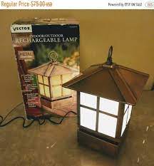 vector indoor outdoor rechargeable lamp