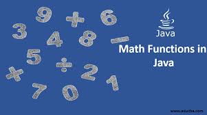 math functions in java 5 methods of