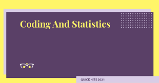 coding and statistics the resident
