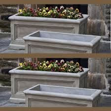 Get free shipping on qualified extra large window boxes or buy online pick up in store today in the outdoors department. Large Orleans Rectangle Cast Stone Planters Kinsey Garden Decor