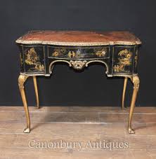 Federal period ladies writing desk. Antique English Chinoiserie Ladies Writing Desk Table 1900