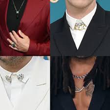 male celebrity red carpet jewelry