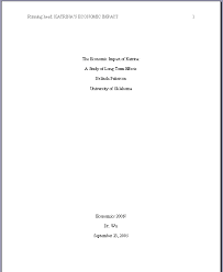 Cover page research paper chicago