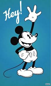 Mickey Mouse Blue Photo Wallpaper Buy