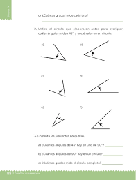 Matemáticas libro para el alumno nivel: Una Regla Circular Bloque Iv Leccion 64 Apoyo Primaria