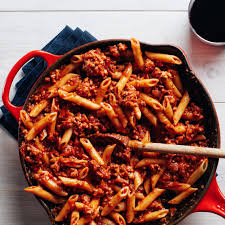 pasta with 15 minute meat sauce recipe