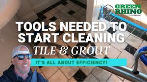 how to clean tile floors what tools