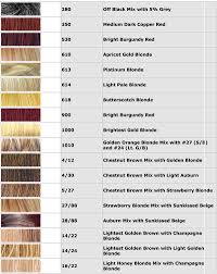 Wig Pro Color Chart Best Picture Of Chart Anyimage Org