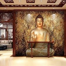 Support us by sharing the content, upvoting wallpapers on the page or sending your own. Pvc 3d Buddha Designer Wallpaper For Home Rs 60 Square Feet Monty Interiors Id 22052728397