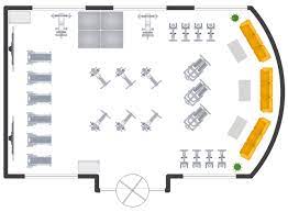 gym equipment layout floor plan
