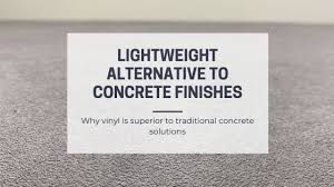 Lightweight Alternative To Concrete