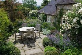 cottage patio country cottage garden