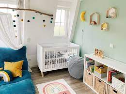 mint green in nursery and kids rooms